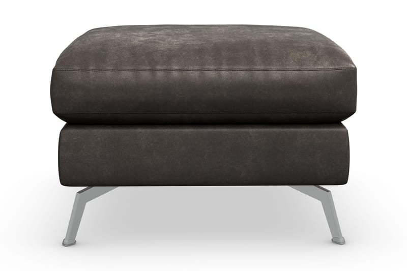 Ocean Lyx Fotskammel - Svart/Lær - Møbler - Stoler - Krakk - Fotskammel