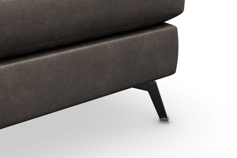 Ocean Lyx Fotskammel - Svart/Lær - Møbler - Stoler - Krakk - Fotskammel