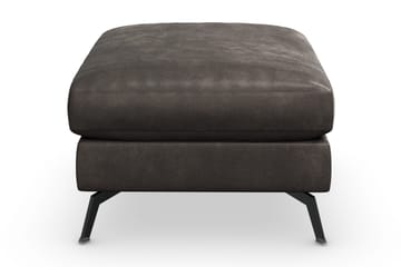 Ocean Lyx Fotskammel - Svart/Lær - Møbler - Stoler - Krakk - Fotskammel