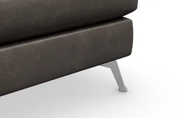 Ocean Lyx Fotskammel - Svart/Lær - Møbler - Stoler - Krakk - Fotskammel