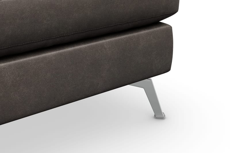 Ocean Lyx Fotskammel - Svart/Lær - Møbler - Stoler - Krakk - Fotskammel