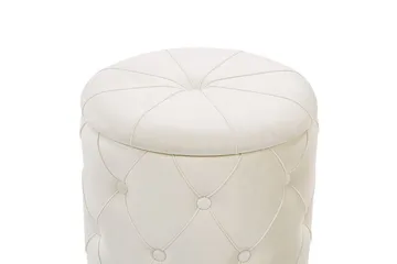 Olingskog Fotskammel med Oppbevaring 2-pk - Hvit - Møbler - Stoler - Krakk - Fotskammel