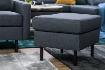 Peppe Fotskammel - Mørkegrå - Møbler - Stoler - Krakk - Fotskammel