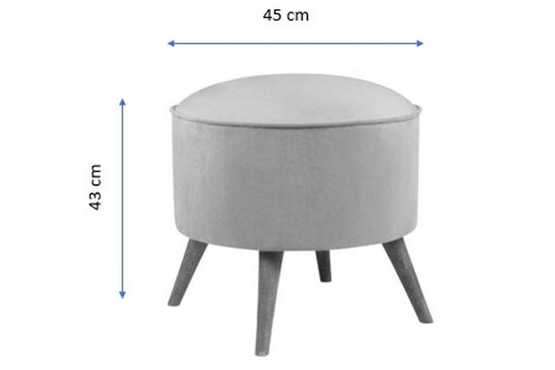 Phyllisann Fotskammel - Grønn - Møbler - Stoler - Krakk - Fotskammel