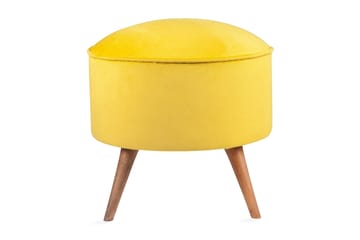 Phyllisann Fotskammel - Gul - Møbler - Stoler - Krakk - Fotskammel
