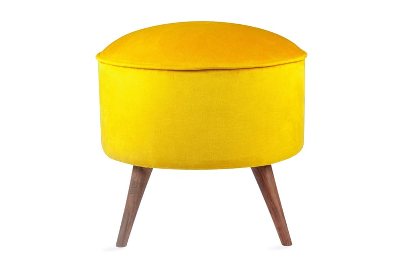 Phyllisann Fotskammel - Gul - Møbler - Stoler - Krakk - Fotskammel