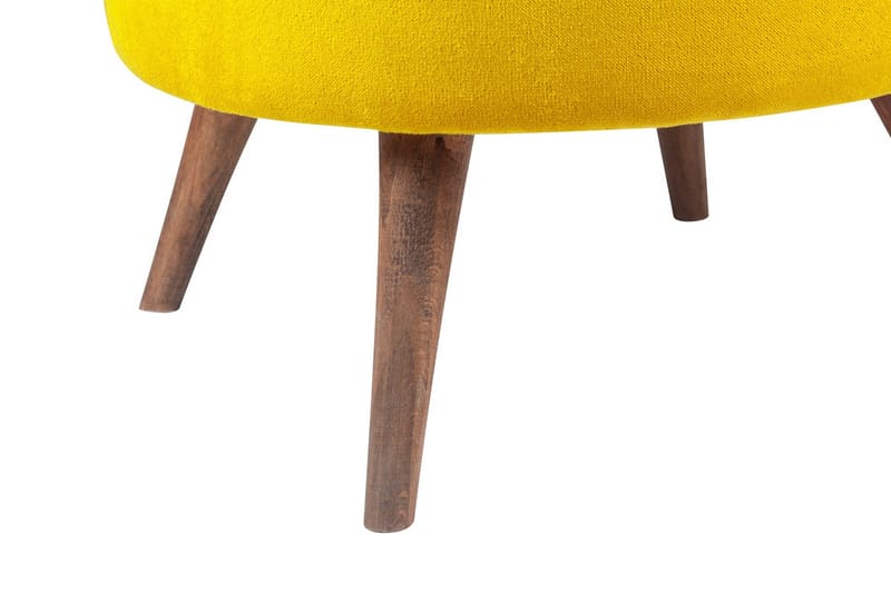 Phyllisann Fotskammel - Gul - Møbler - Stoler - Krakk - Fotskammel