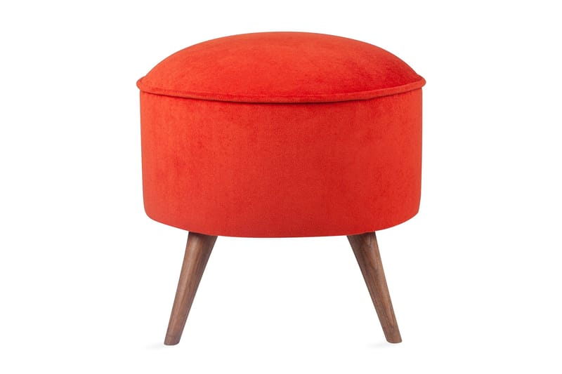 Phyllisann Fotskammel - Rød - Møbler - Stoler - Krakk - Fotskammel