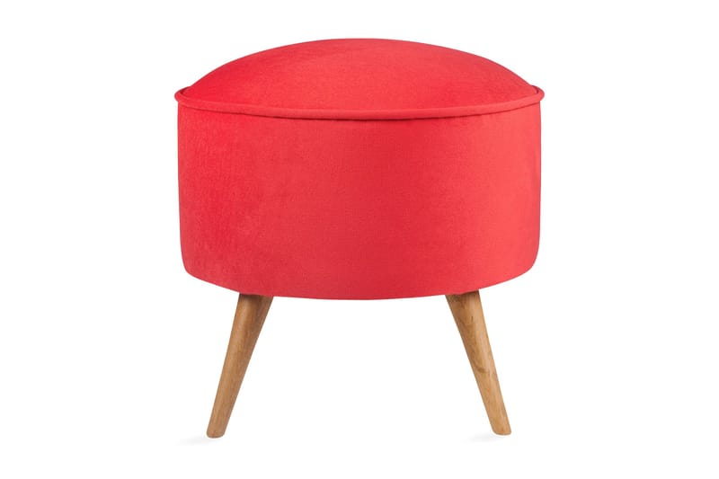 Phyllisann Fotskammel - Rød - Møbler - Stoler - Krakk - Fotskammel