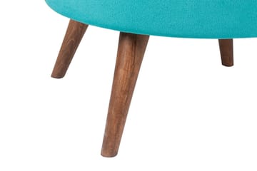 Phyllisann Fotskammel - Turkis - Møbler - Stoler - Krakk - Fotskammel