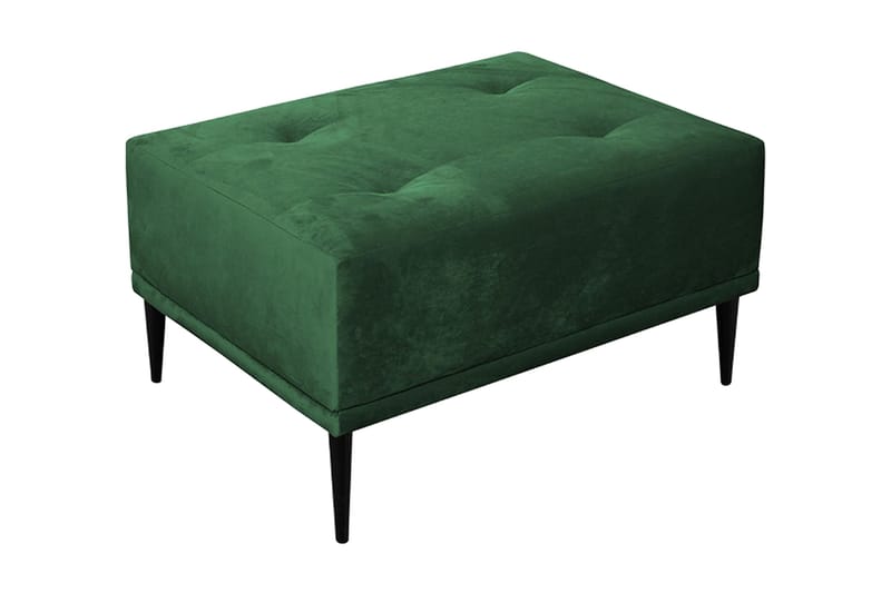 Rapale Fotskammel, Fløyel/Grønn