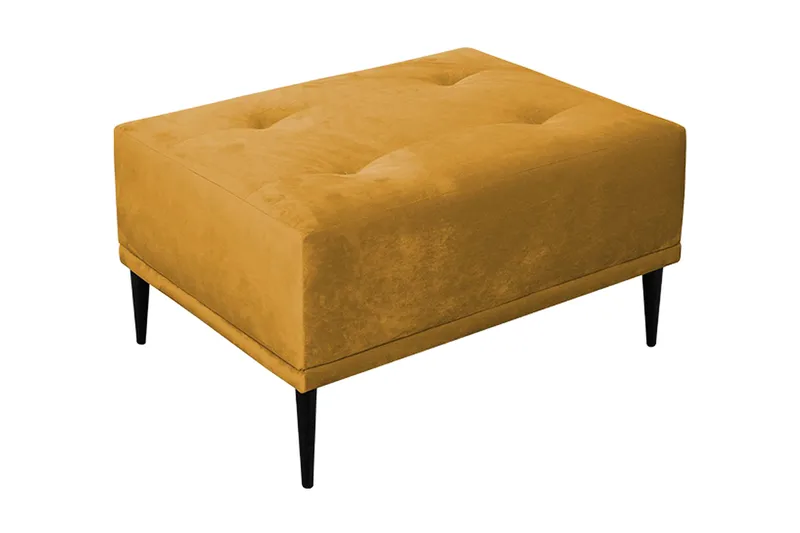 Rapale Fotskammel, Fløyel/Gul