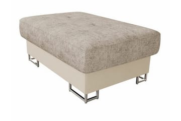 Reginia Fotpall 67 cm beige - Møbler - Stoler - Krakk - Fotskammel