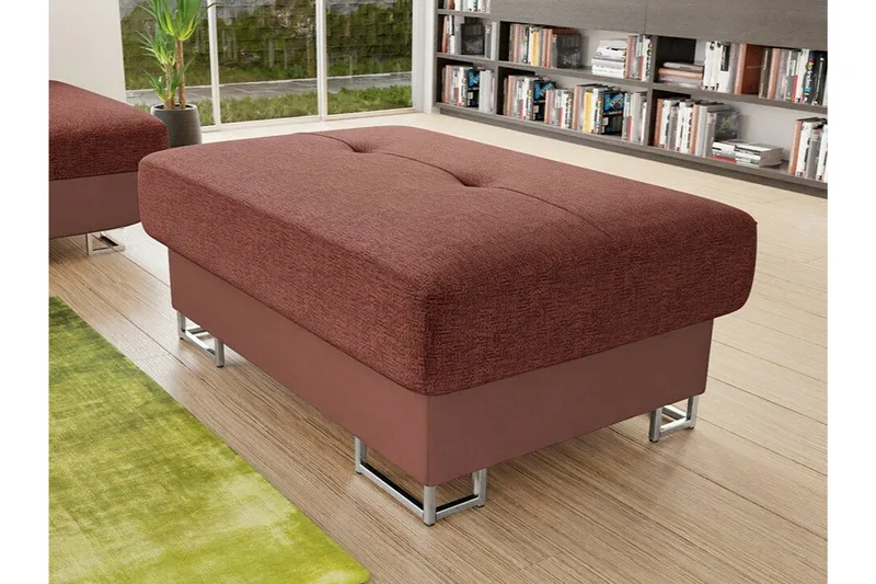 Reginia Fotpall 67 cm Brown - Møbler - Stoler - Krakk - Fotskammel