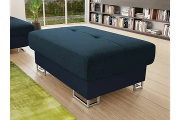 Reginia Fotpall 67 cm Dark blue - Møbler - Stoler - Krakk - Fotskammel