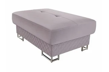 Reginia Fotpall 67 cm Light purple - Møbler - Stoler - Krakk - Fotskammel