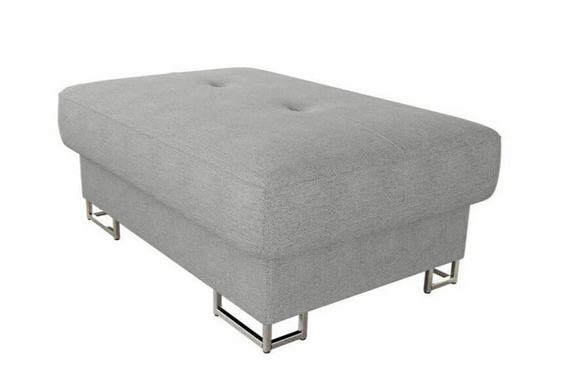 Reginia Fotpall 67 cm Ljusgrå