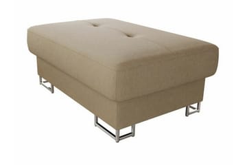 Reginia Fotpall 67 cm NO_BRAND beige - Møbler - Stoler - Krakk - Fotskammel