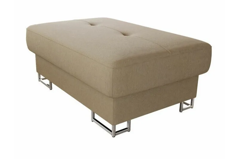 Reginia Fotpall 67 cm NO_BRAND beige
