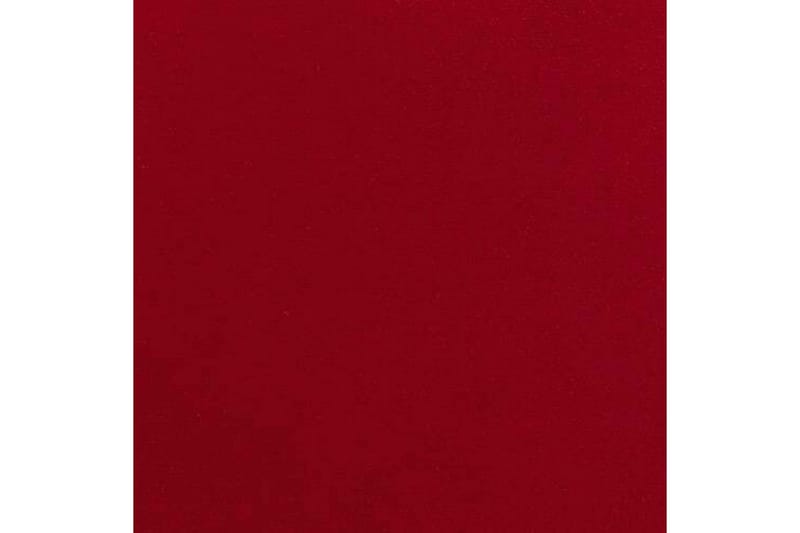 Reginia Fotpall 67 cm NO_BRAND Dark red - Møbler - Stoler - Krakk - Fotskammel