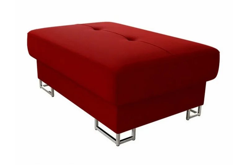 Reginia Fotpall 67 cm NO_BRAND Dark red