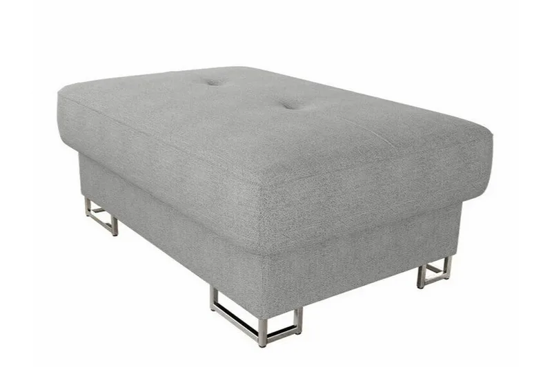Reginia Fotpall 67 cm NO_BRAND Ljusgrå