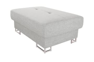 Reginia Fotpall 67 cm White - Møbler - Stoler - Krakk - Fotskammel