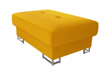Reginia Fotpall 67 cm Yellow - Møbler - Stoler - Krakk - Fotskammel