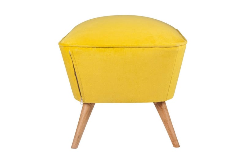 Saberi Fotskammel - Gul - Møbler - Stoler - Krakk - Fotskammel