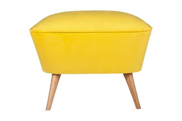 Saberi Fotskammel - Gul - Møbler - Stoler - Krakk - Fotskammel