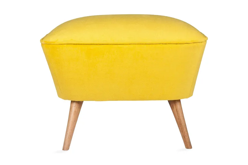 Saberi Fotskammel - Gul - Møbler - Stoler - Krakk - Fotskammel