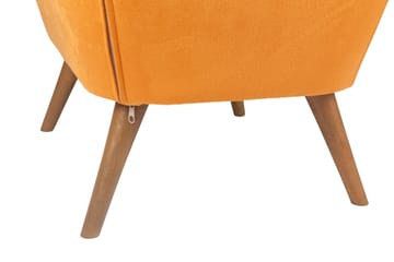 Saberi Fotskammel - Oransje - Møbler - Stoler - Krakk - Fotskammel