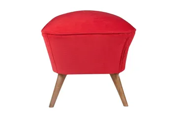 Saberi Fotskammel - Rød - Møbler - Stoler - Krakk - Fotskammel