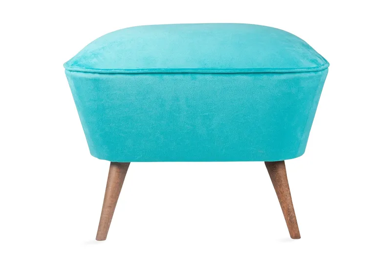 Saberi Fotskammel - Turkis - Møbler - Stoler - Krakk - Fotskammel