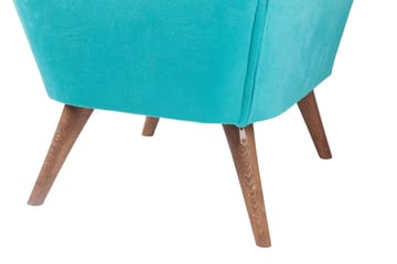 Saberi Fotskammel - Turkis - Møbler - Stoler - Krakk - Fotskammel