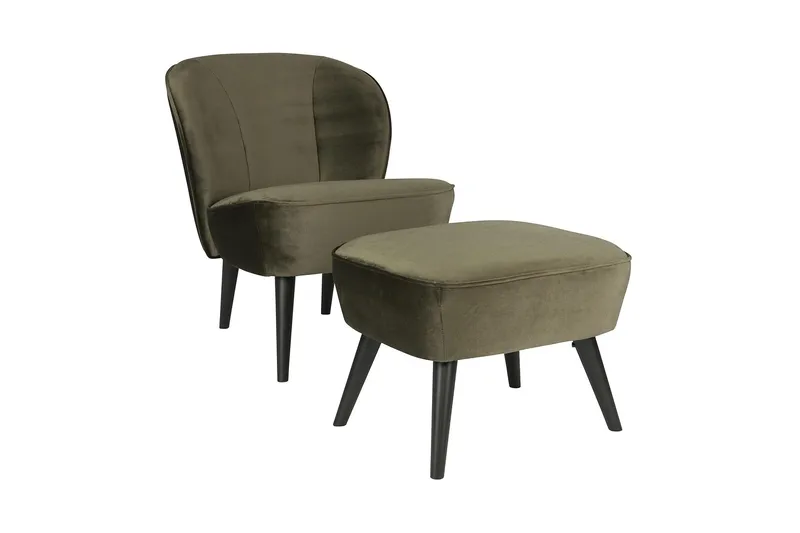 Serra Fotskammel - Grønn - Møbler - Stoler - Krakk - Fotskammel