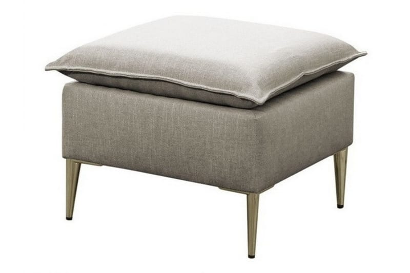 Staffin Fotpall 50 cm beige