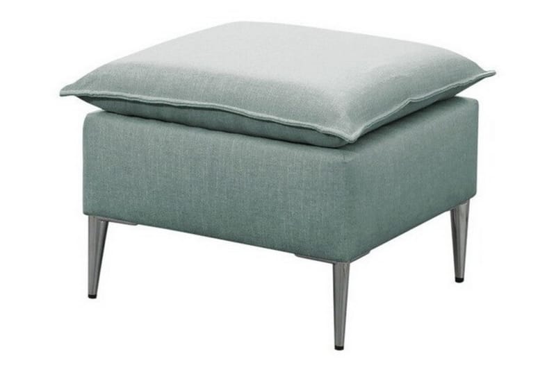 Staffin Fotpall 50 cm Dark Blue/Light Blue