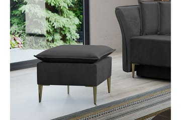 Staffin Fotpall 50 cm Dark grey - Møbler - Stoler - Krakk - Fotskammel