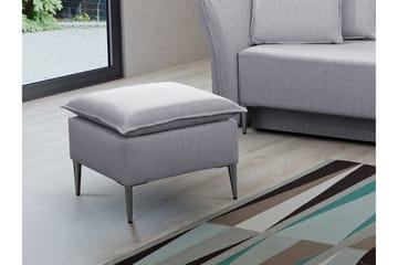 Staffin Fotpall 50 cm Light grey/Dark grey - Møbler - Stoler - Krakk - Fotskammel