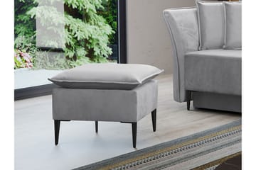 Staffin Fotpall 50 cm Ljusgrå - Møbler - Stoler - Krakk - Fotskammel