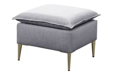 Staffin Fotpall 50 cm Ljusgrå - Møbler - Stoler - Krakk - Fotskammel