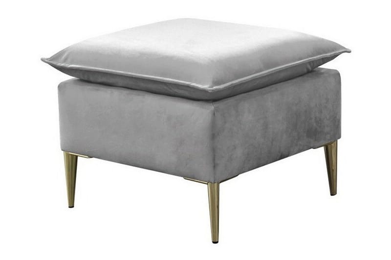 Staffin Fotpall 50 cm Ljusgrå