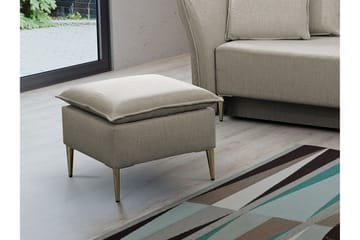 Staffin Fotpall 50 cm NO_BRAND beige - Møbler - Stoler - Krakk - Fotskammel