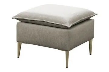 Staffin Fotpall 50 cm NO_BRAND beige - Møbler - Stoler - Krakk - Fotskammel