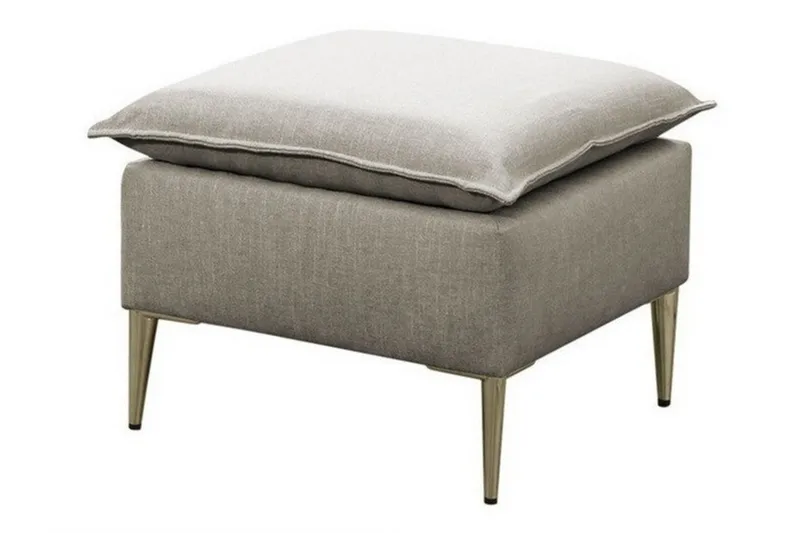 Staffin Fotpall 50 cm NO_BRAND beige