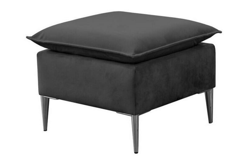 Staffin Fotpall 50 cm NO_BRAND Black