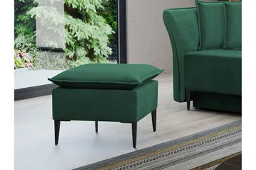 Staffin Fotpall 50 cm NO_BRAND Dark green - Møbler - Stoler - Krakk - Fotskammel