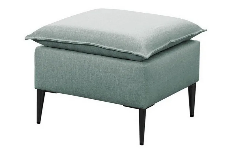 Staffin Fotpall 50 cm NO_BRAND Light blue/Light grey