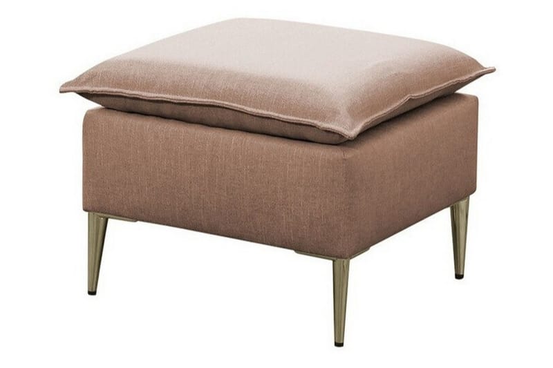 Staffin Fotpall 50 cm NO_BRAND Light brown